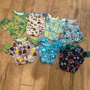 Little sleepies boys pajamas bundle